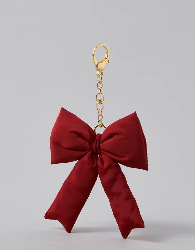 AE Red Bow Keychain | American Eagle Outfitters (US & CA)