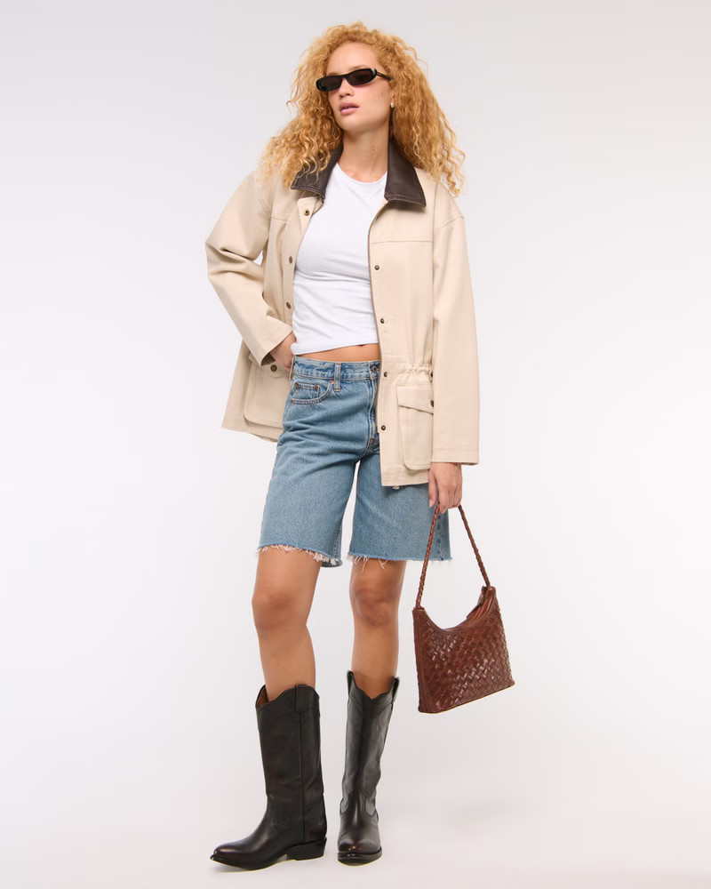 Essential Tuckable Baby Tee | Abercrombie & Fitch (US)