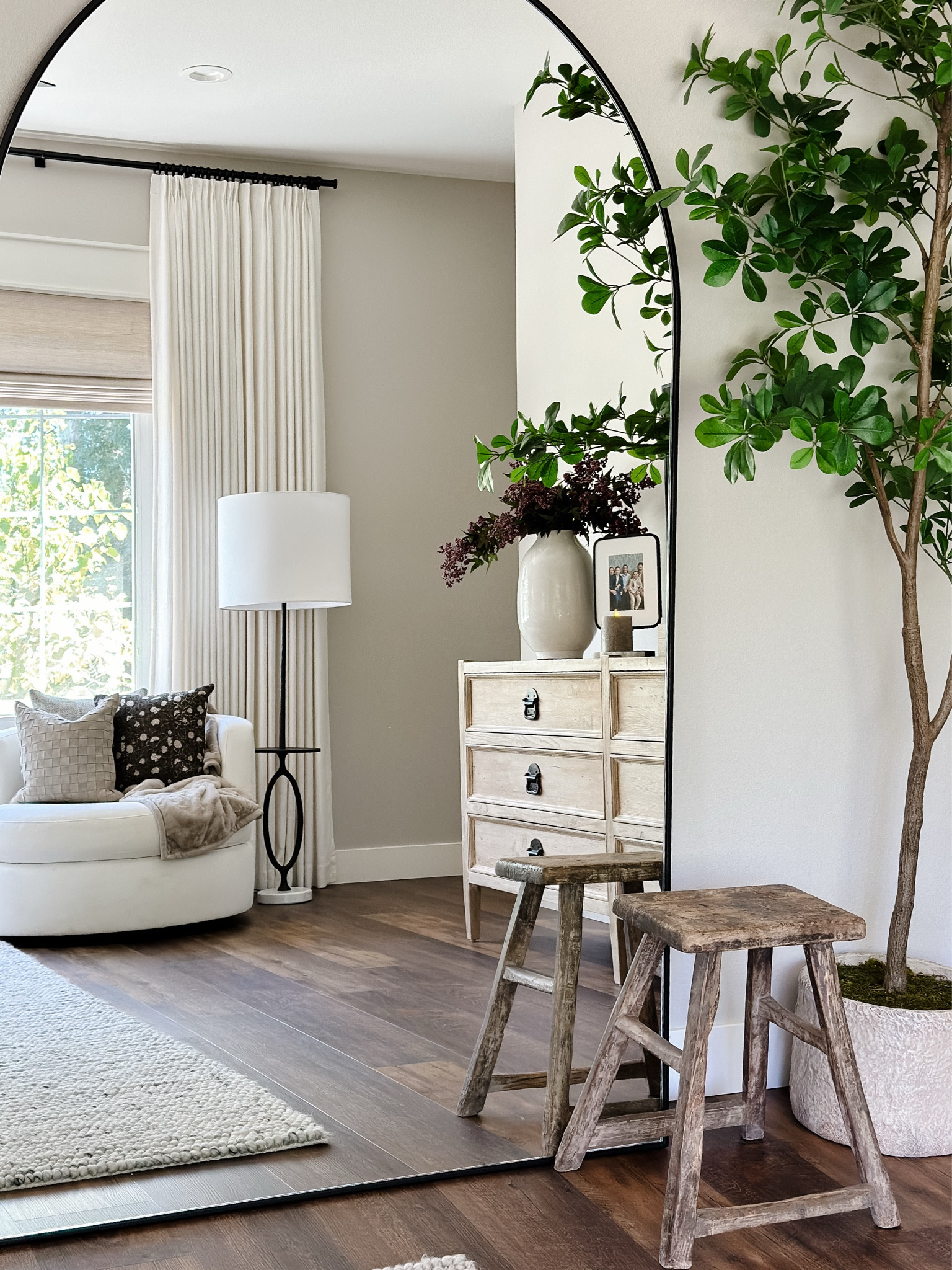 Oversized arched mirror
Primary bedroom
Shady lady olive tree
Dresser

#LTKHome #LTKStyleTip #LTKFindsUnder100