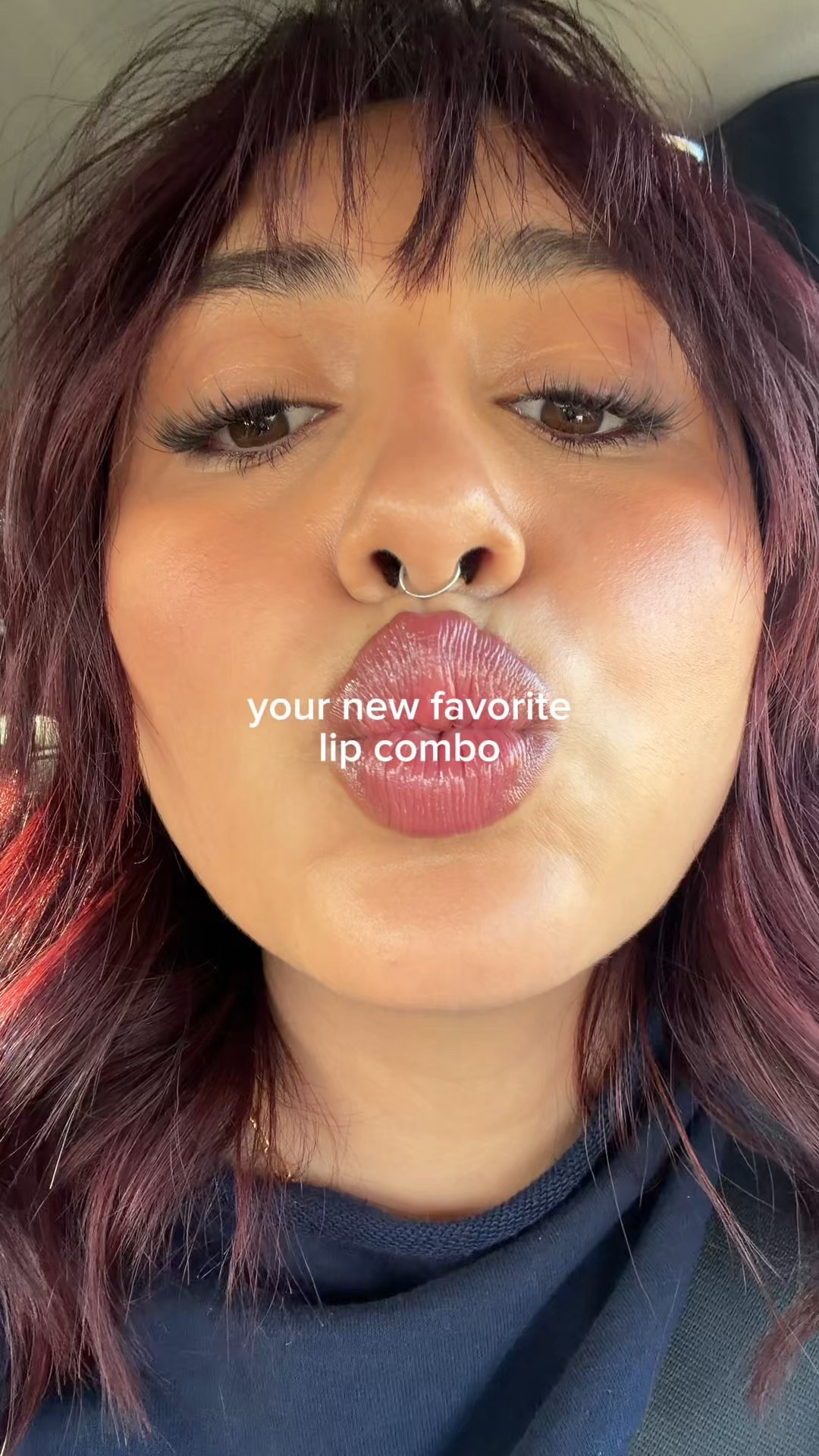 this is by far my favorite lip combo! it’s giving chicana, bratz doll. 