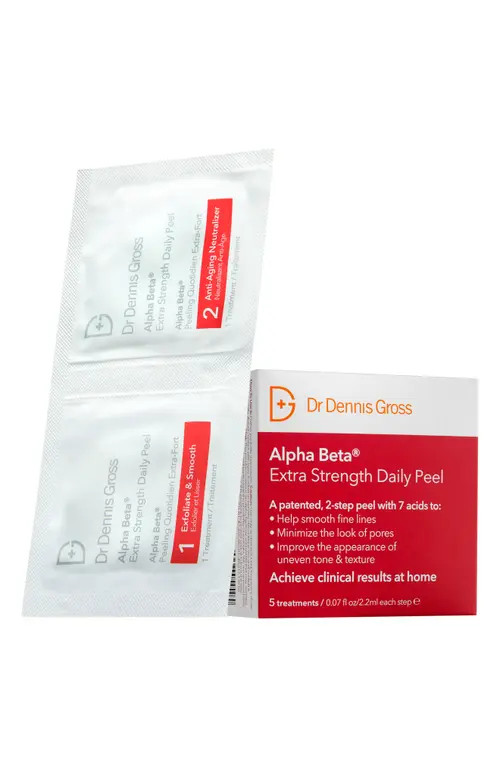 Dr. Dennis Gross Skincare Alpha Beta® Peel Extra Strength Formula at Nordstrom, Size 5 Count | Nordstrom