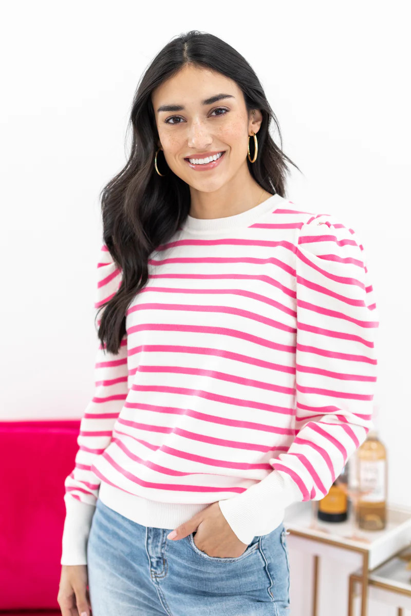 Leigh Sweater- Pink | Avara