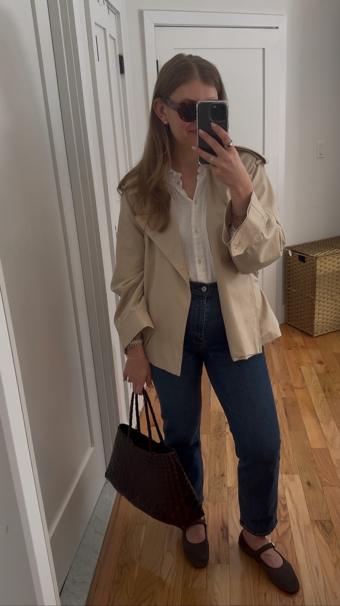 repeatable outfit formulas are the key to getting dressed with no time as a mom! I love jeans a a white shirt with a flat anytime of year 

#LTKStyleTip #LTKMidsize #LTKFindsUnder100