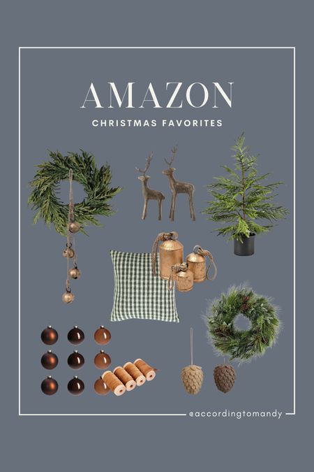 Amazon Christmas Favorites

Home decor, inspo, holidays, seasonal, wreath, reindeer, bells, ribbon, ornaments, pillows, trees

#LTKhome #LTKSeasonal #LTKHoliday