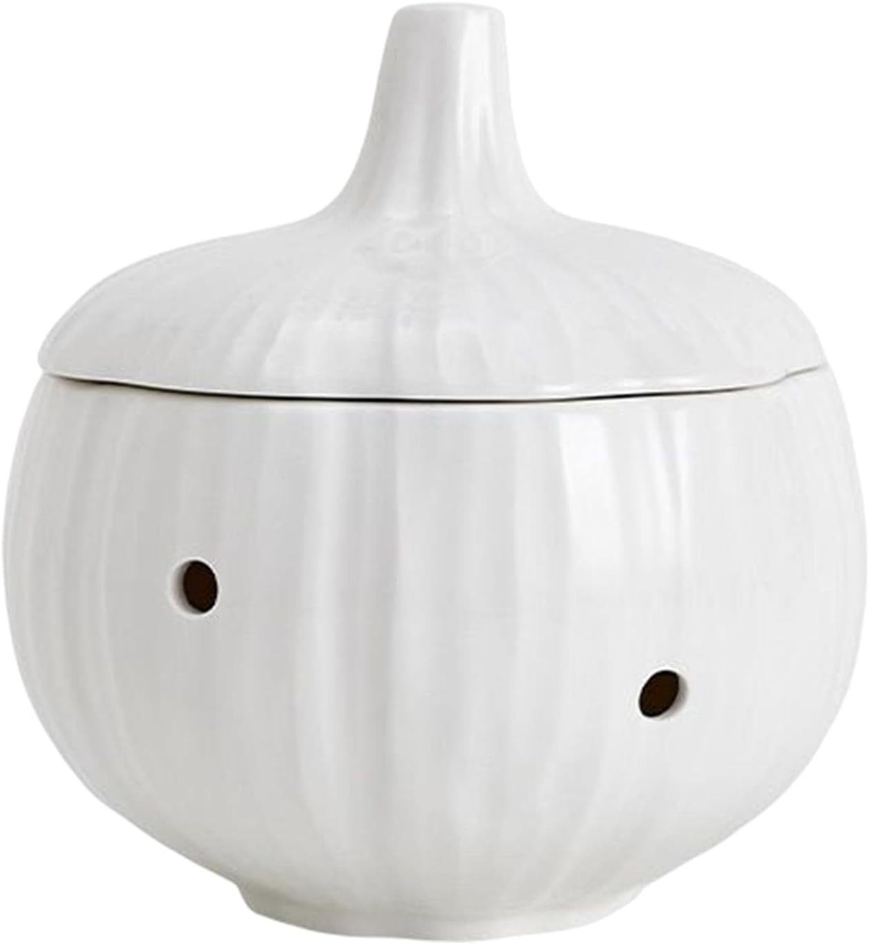Jildouf Garlic Storage Container, Ceramic Potato Onion Garlic Storage, Vent Design Kitchen Storag... | Amazon (UK)
