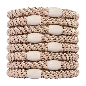 L. Erickson Hair Ties, 8 Count - Grab & Go Ponytail Holders - No Damage for Thick Hair - Strong, ... | Amazon (US)