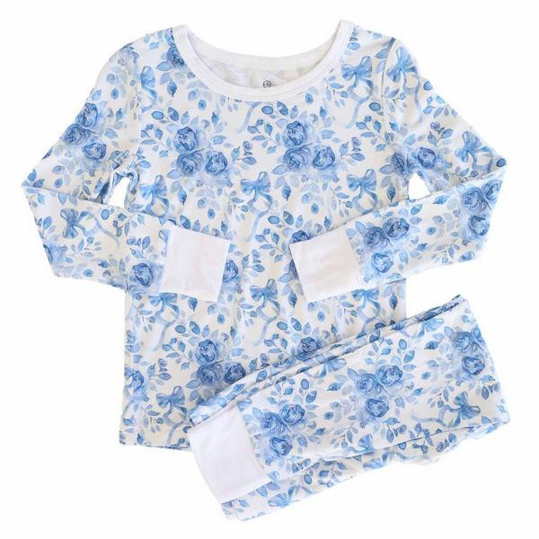 Girls' Caden Lane Long Sleeve Pajama Set Baby 18/24 mo. Betsy's Blooms | Scheels Sports