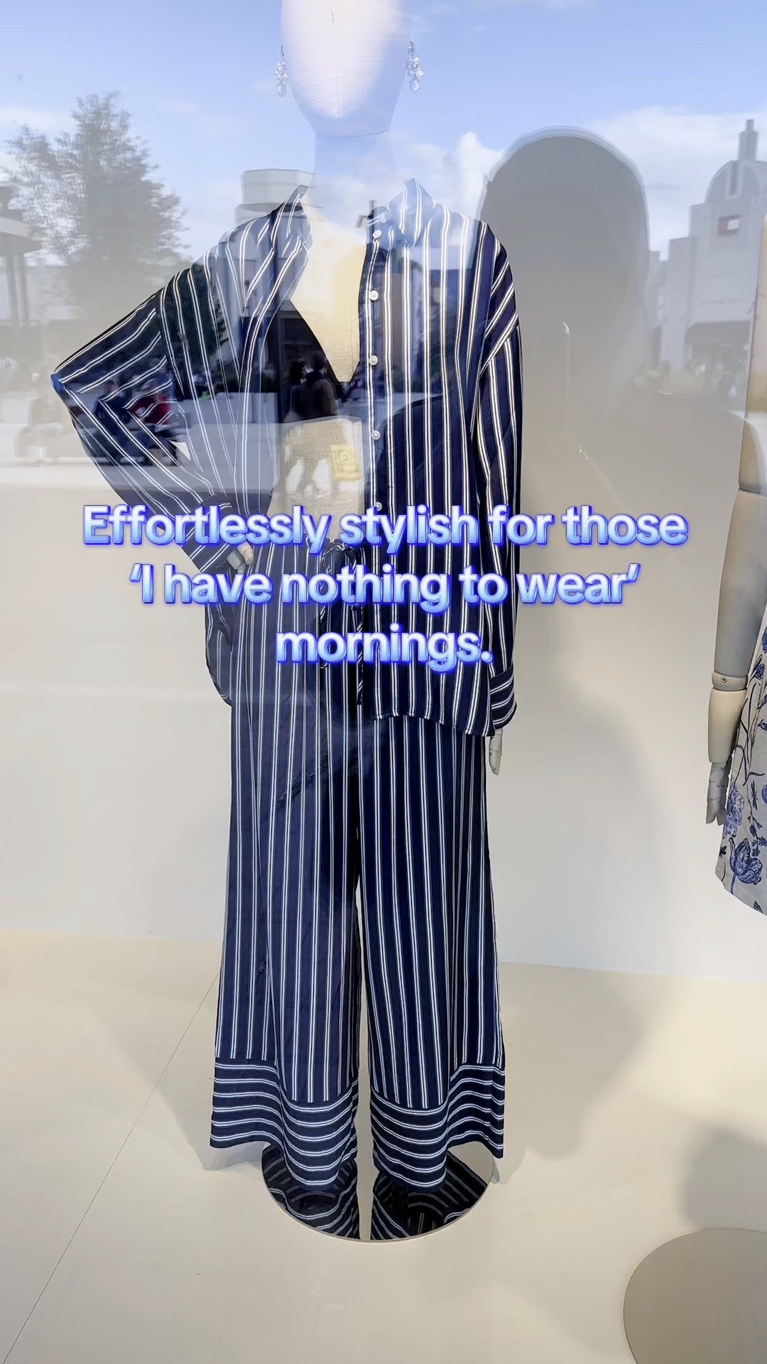 Imagine waking up on a slow Sunday morning, the sun is shining, and you want to hit the mall for some light shopping and a coffee date. This H&M co-ord set is the perfect choice- effortless yet elegant, lit gives you that chic, put-together look without even trying. The silky fabric flows beautifully, and the striped pattern adds just the right touch of sophistication. Dress it up with heels and a structured bag, or keep it casual with flats and a tote. Either way, you'll look polished and feel comfortable, all while being modestly stylish. #creatorsearchinsights #HMOutfit #EffortlessStyle #WeekendVibes #ChicAndComfy #ModestFashion #ElevatedBasics #CoOrdSet #FashionInspo #StreetStyle #HMFinds #OOTD #WeekendLook #ComfortableChic #MinimalistStyle

#LTKsummer #LTKstyletip #LTKAroundTheWorld