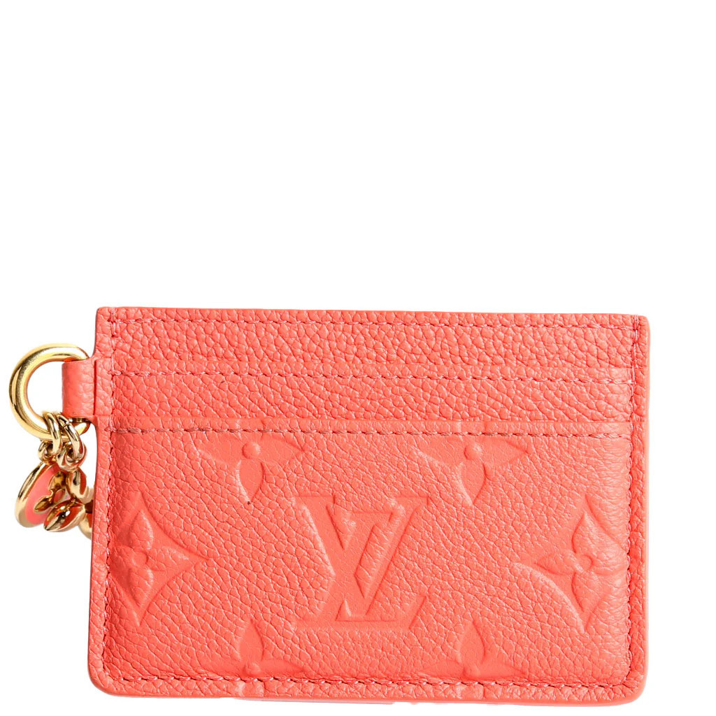 LV Charms Holder Empreinte Coral | Keeks Designer Handbags