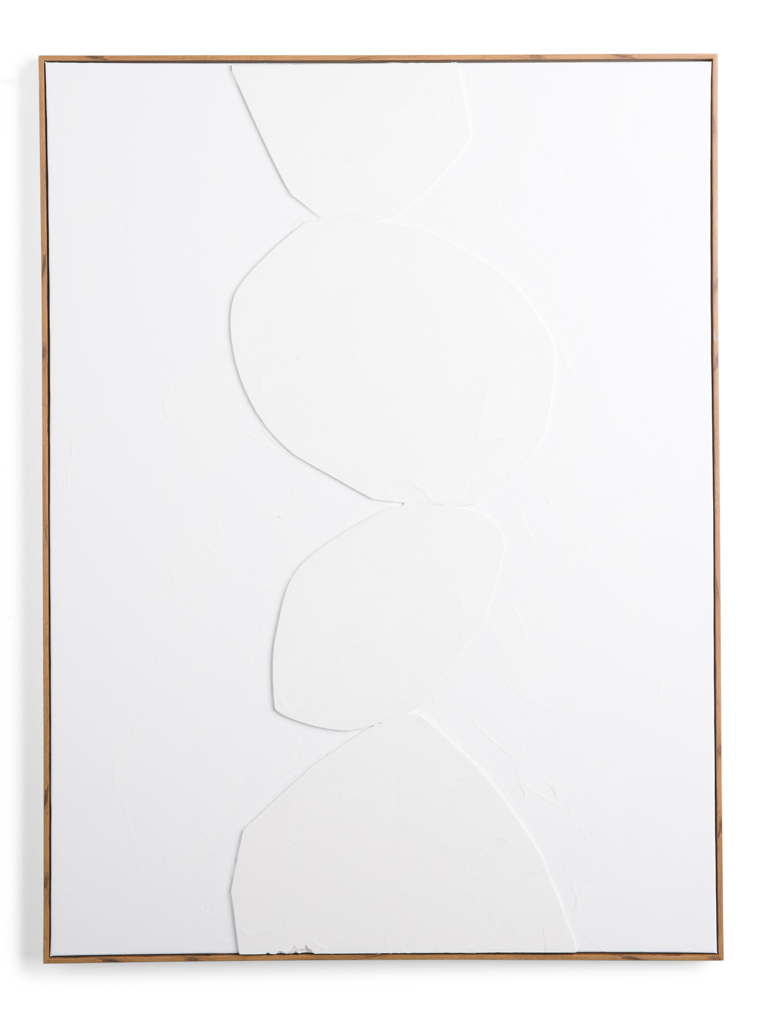 30x40 White Plaster Ovals Wall Art | TJ Maxx