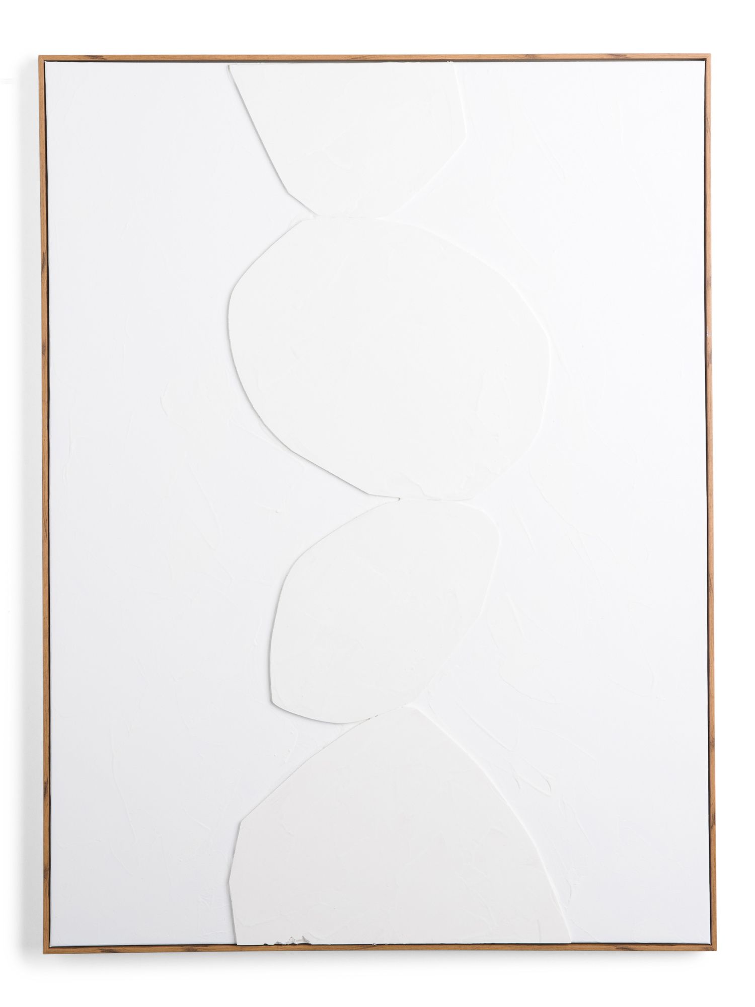 30x40 White Plaster Ovals Wall Art | TJ Maxx