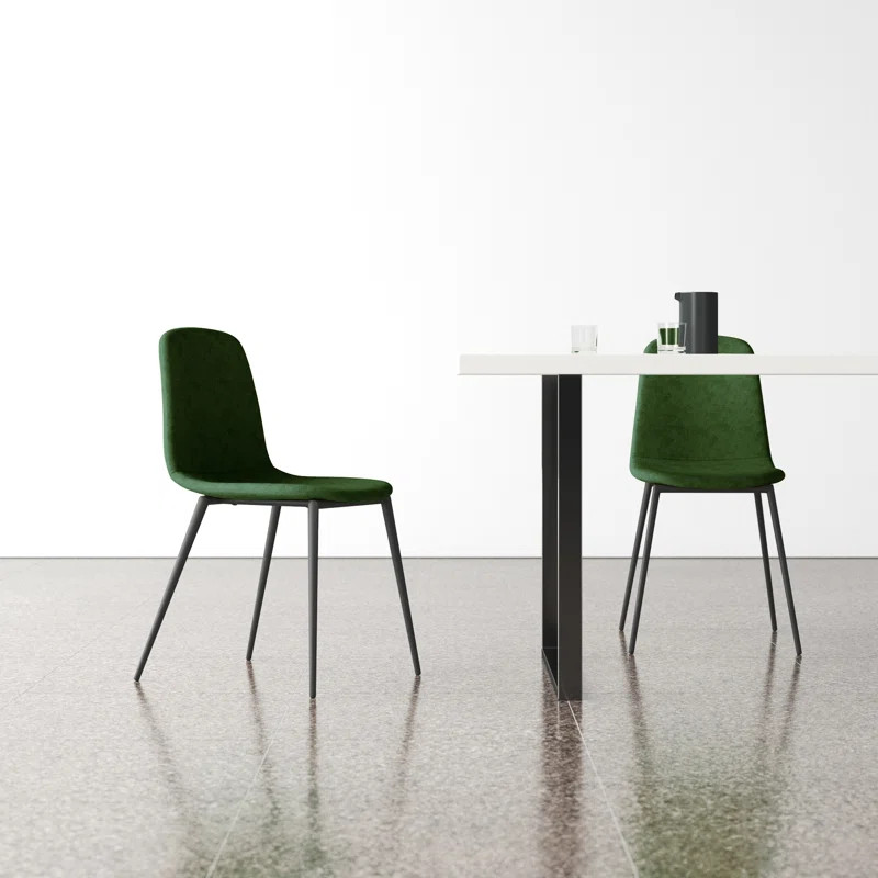 Lunar Velvet Side Chair (Set of 2) | Wayfair North America