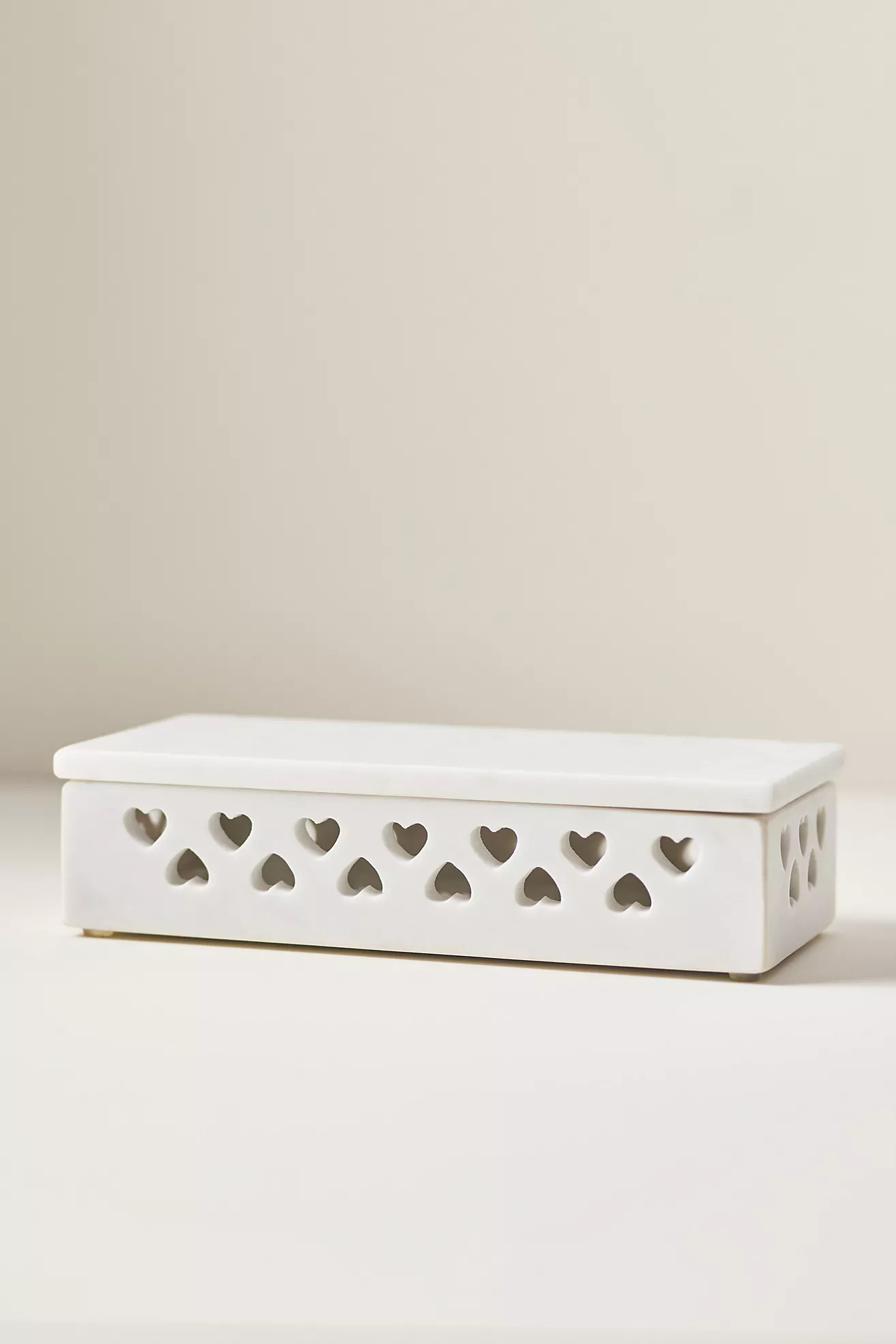 Heartly Marble Trinket Box | Anthropologie (US)