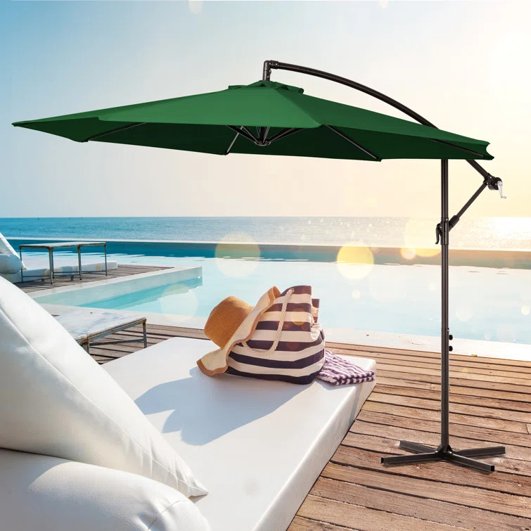 Hawkinsville 120'' Cantilever Umbrella | Wayfair North America