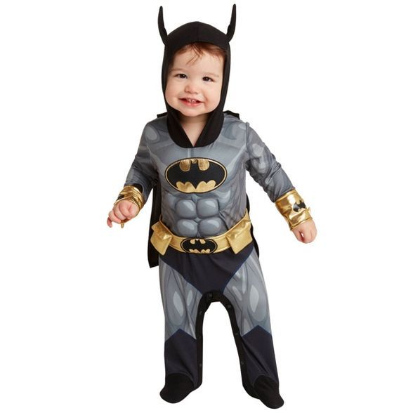 Baby DC Comics Batman Halloween Costume Bodysuit | Target