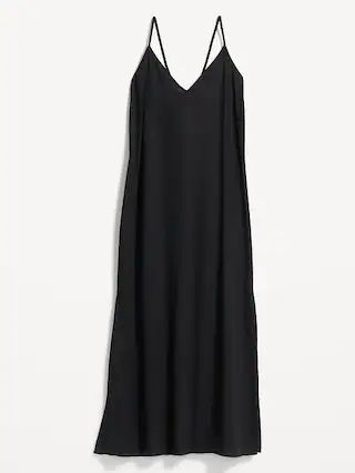 Tie-Back Maxi Slip Dress for Women | Old Navy (US)