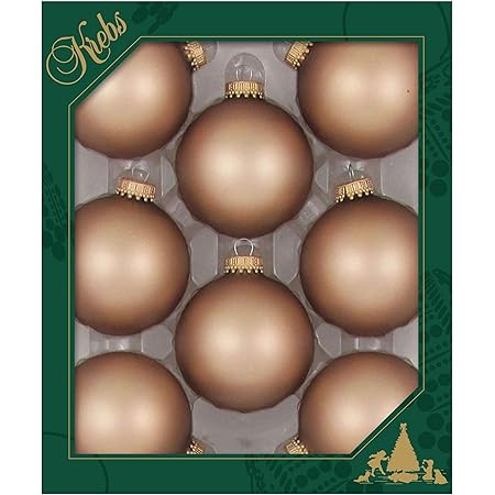 Creative Co-Op Glass Ball Ornament with Mica Flakes, Antique Silver | Amazon (US)