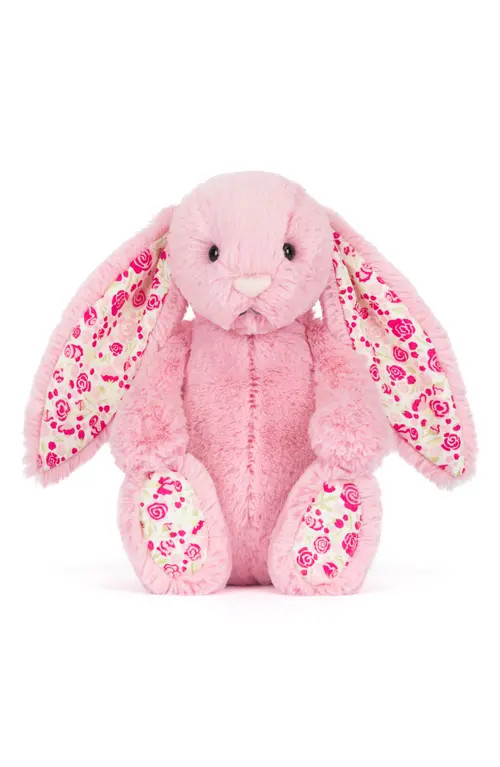 Jellycat Blushkin Blossom Lux Bunny Plushie in Pink at Nordstrom | Nordstrom