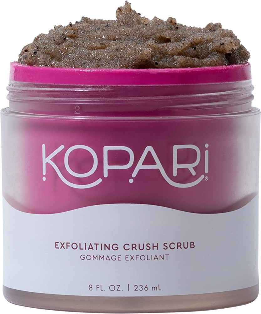 Kopari Coconut Crush Scrub - Brown Sugar Scrub to Exfoliate, Shrink the Appearance of Pores, Help... | Amazon (US)