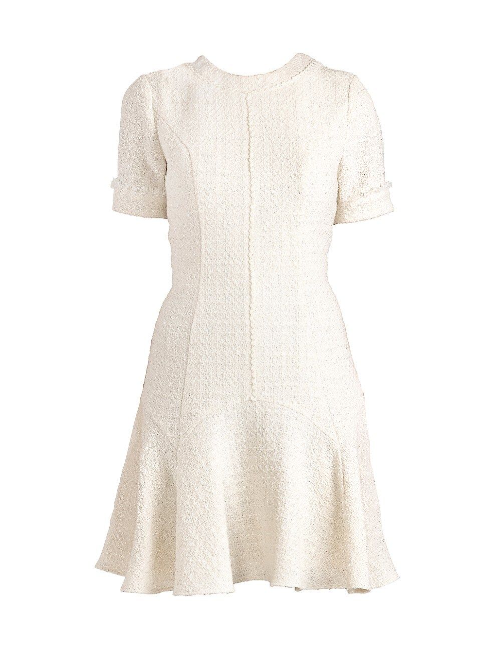 Women's Webster Tweed Dress - Ivory - Size 2 | Saks Fifth Avenue