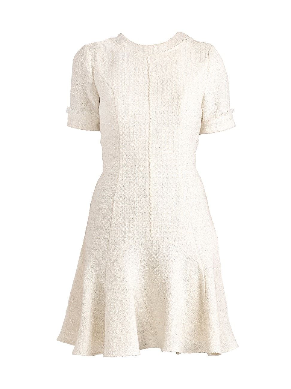 Women's Webster Tweed Dress - Ivory - Size 2 | Saks Fifth Avenue