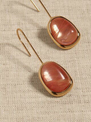 Quartz Single Drop Earrings | Banana Republic Factory