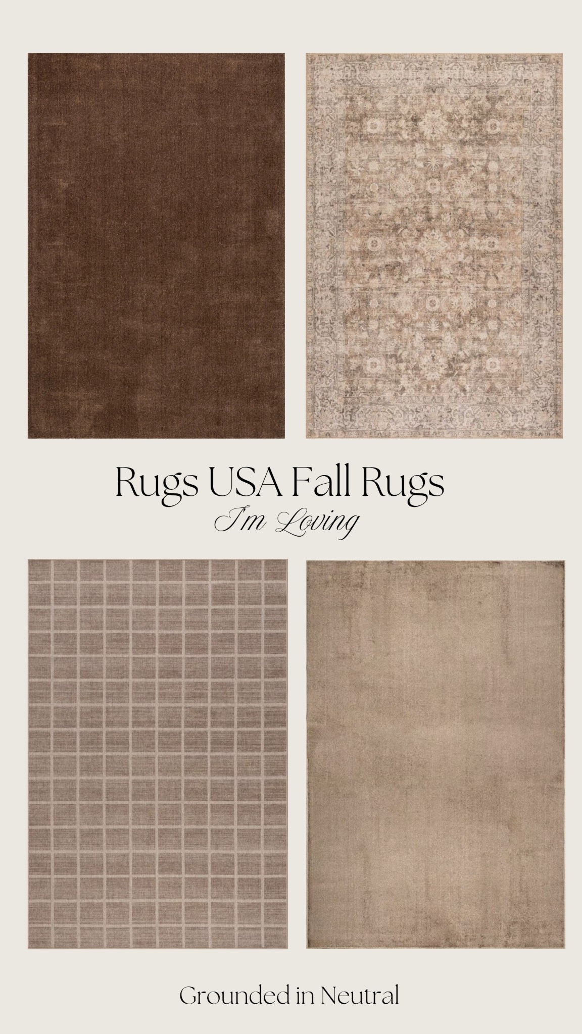 Rugs USA Fall area rugs I’m loving for the new season! 🍂🤎 These tones and patterns are perfection! 

#LTKHome #LTKStyleTip #LTKSeasonal