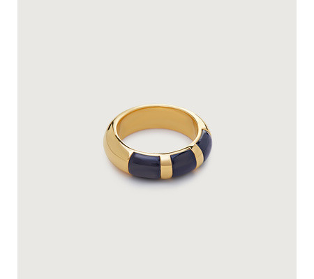 Kate Young Striped Gemstone Stacking Ring | Monica Vinader (Global)