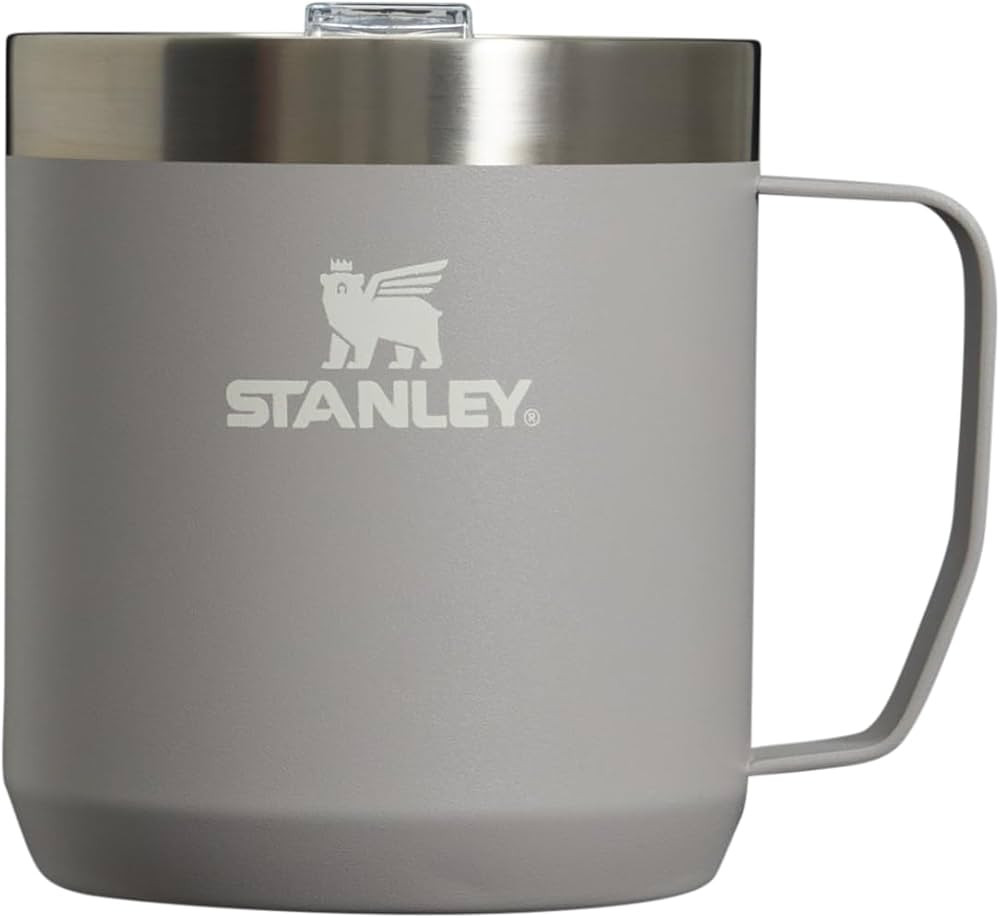 STANLEY Stay-Hot Camp Mug 12 oz | Press Fit Drink Through Lid | Cup for Coffee, Tea and Drinks | ... | Amazon (US)