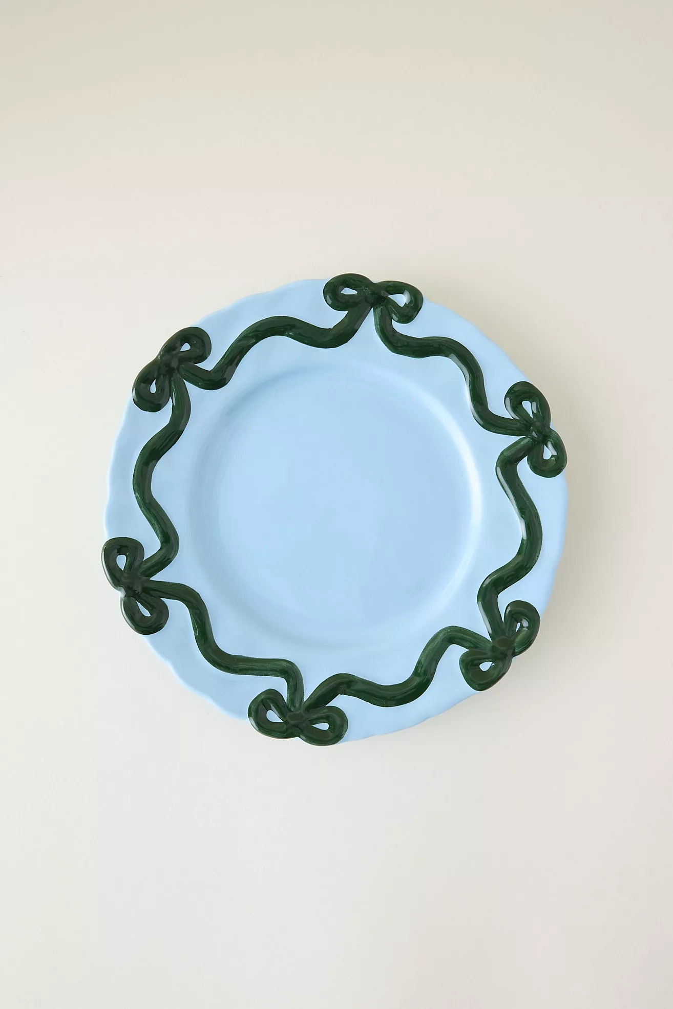 Benedita Bow Stoneware Side Plate | Anthropologie (UK)