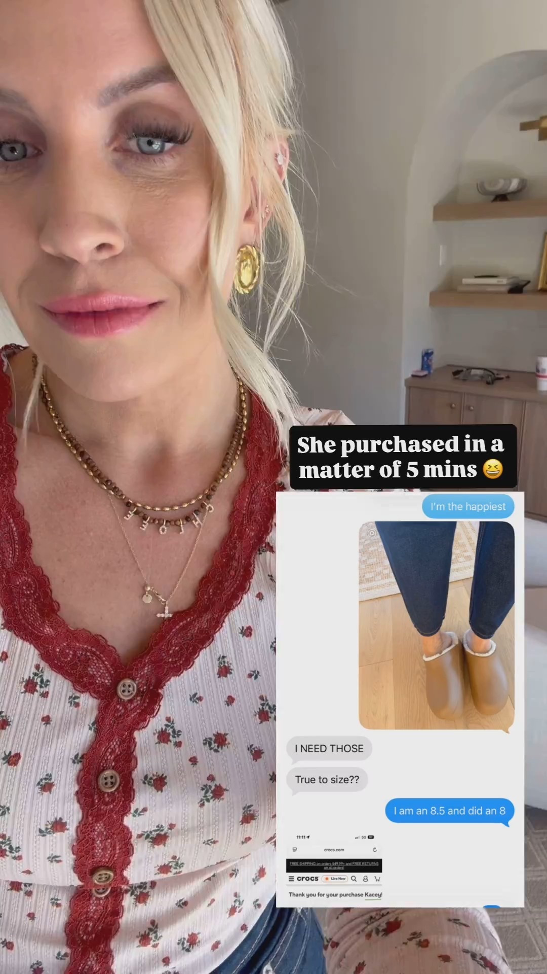 I’m obsessed with these crocs! I sized down one size! 

#LTKFindsUnder50 #LTKGiftGuide #LTKFindsUnder100