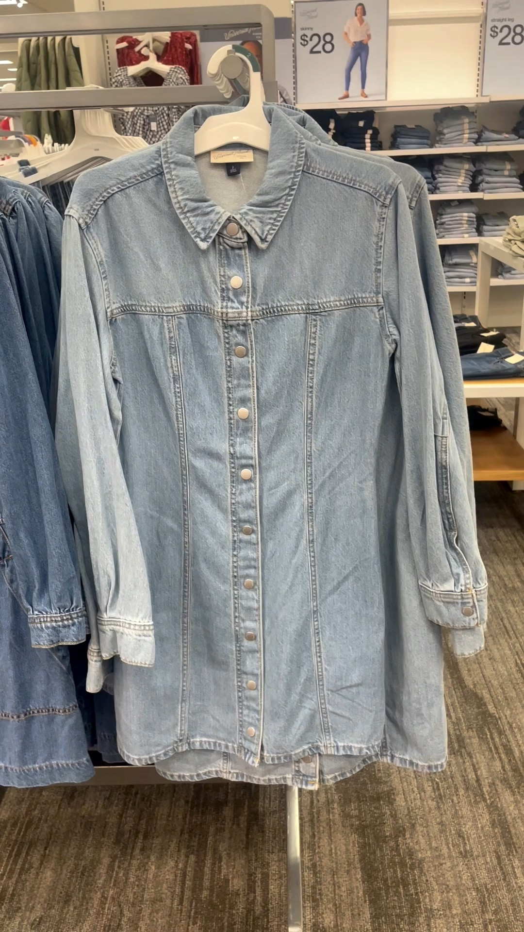 New denim dress. Love this one with boots for upcoming rodeo season

#LTKgrwm #LTKSeasonal