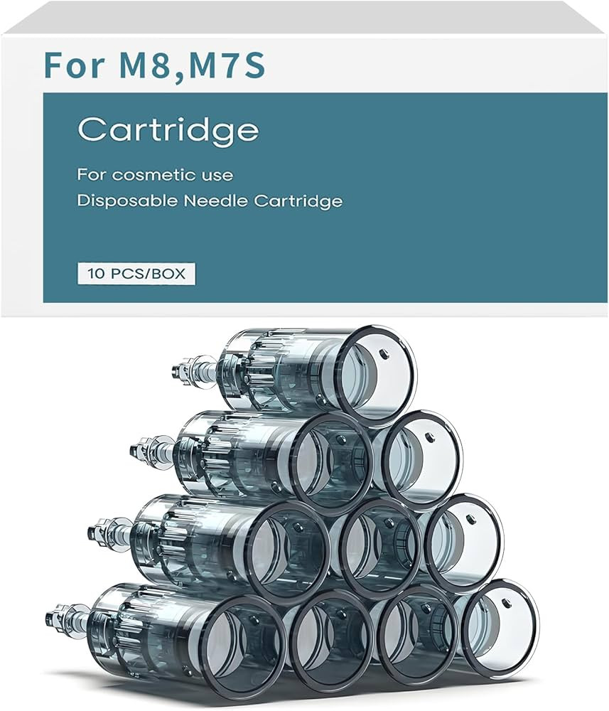 Microneedling Pen Cartridges for M8,M7S, Easy-to-Use for Home Use, 10PCS 16P Original Needle Repl... | Amazon (US)