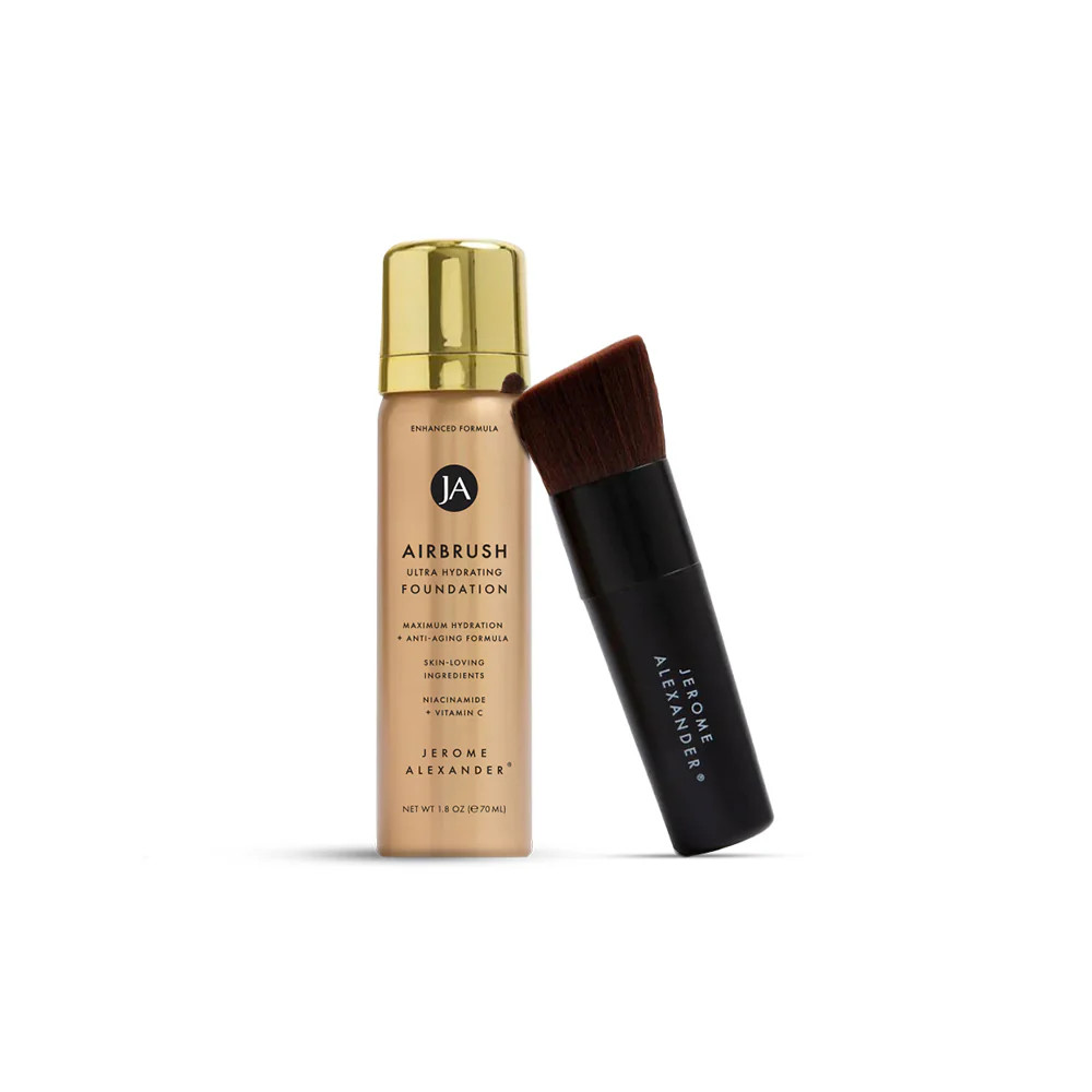 AirBrush Ultra Hydrating Foundation 2-Piece Set | Jerome Alexander 