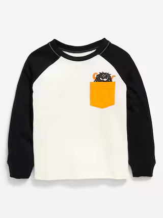 Long-Sleeve Pocket T-Shirt for Toddler Boys | Old Navy (US)