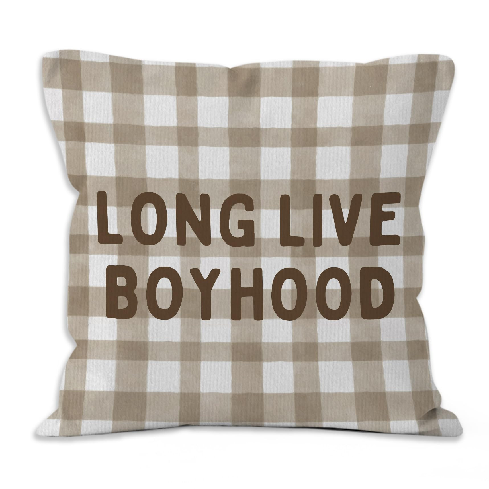 Long Live Boyhood Throw Pillow Covers - Boy Bedroom Room Decor,Vintage Boy Nursery Decorative Pil... | Amazon (US)