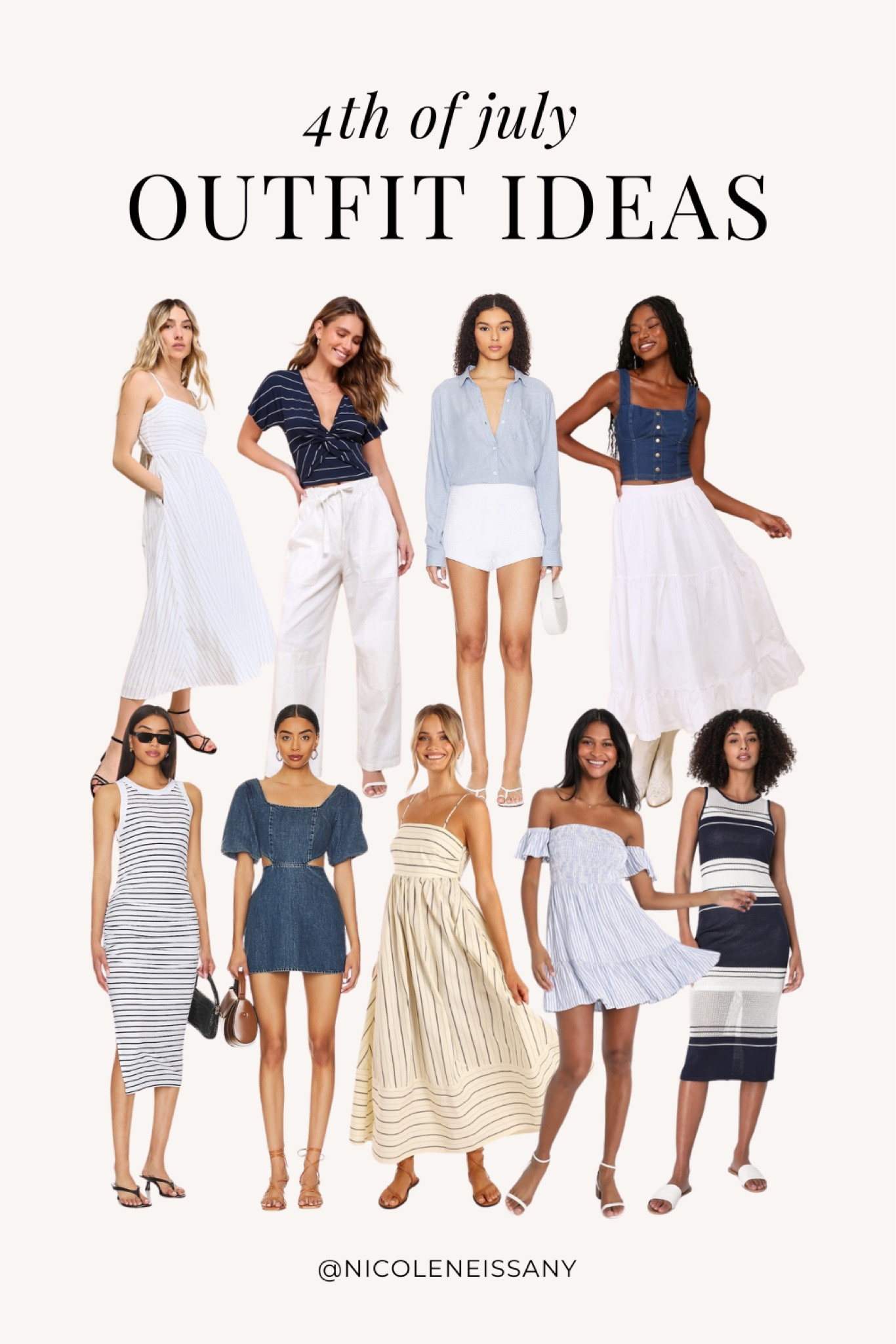 Neutral 4th of July outfit ideas

// 4th of July outfits, July 4th outfit ideas, July 4th outfits, Independence Day outfit, Independence Day outfits, bbq outfit, backyard party outfit, summer outfit, summer outfits, summer dress, summer dresses, romper, midi skirt, linen pants outfit, mini dress, maxi dress, white shorts, chambray button down shirt, denim vest, denim crop top, star earrings, star bracelet, gold sandals, summer sandals, Lulus, Revolve, Petal and Pup, Gap, Amazon fashion, neutral outfit, neutral fashion, neutral style, Nicole Neissany, Neutrally Nicole, neutrallynicole.com (6/7)

#LTKShoeCrush #LTKFindsUnder100 #LTKHome #LTKStyleTip #LTKSeasonal #LTKTravel #LTKSaleAlert #LTKFindsUnder50 #LTKParties