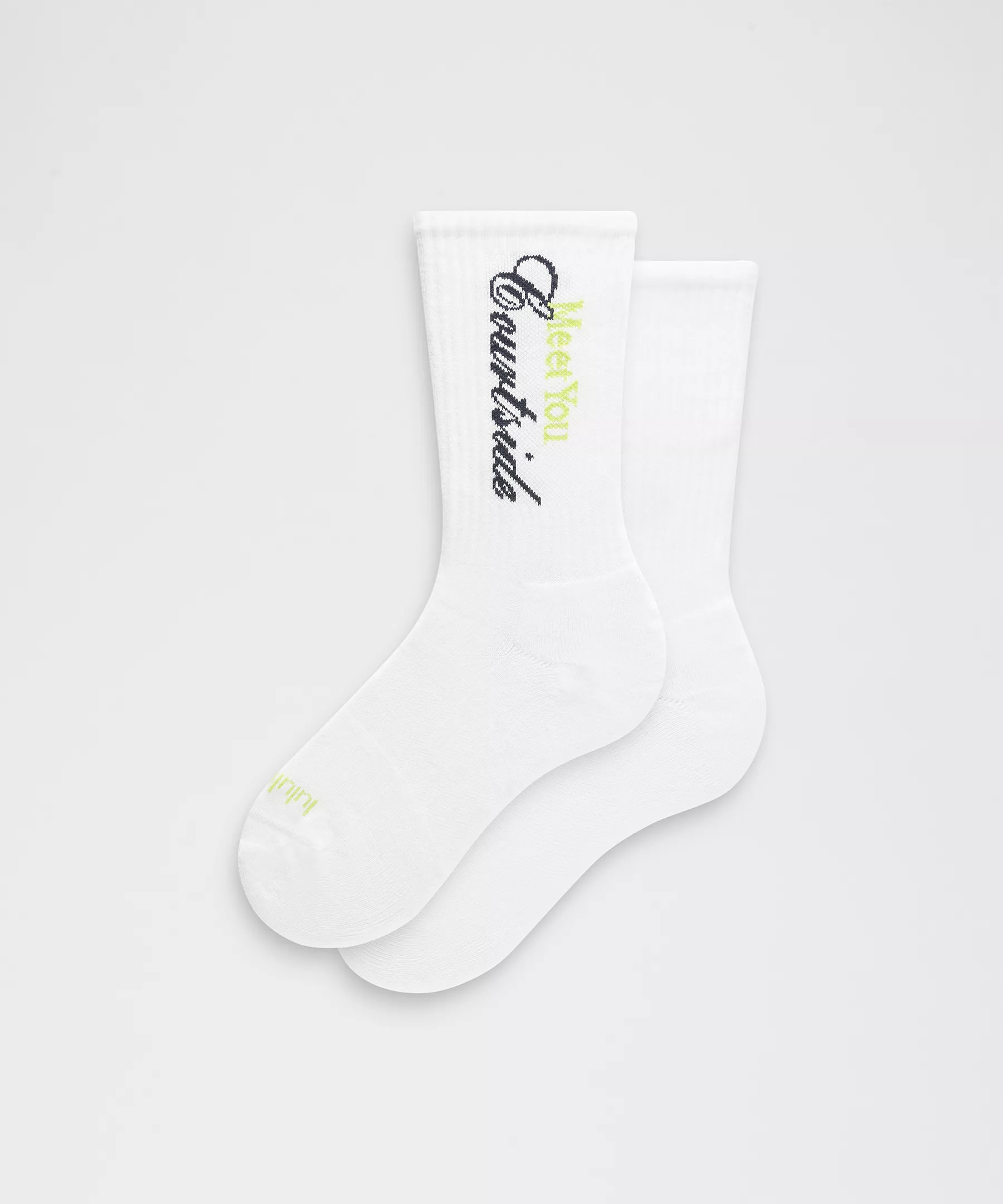 Unisex Daily Essential Crew Socks *Tennis Club | Men's Socks | lululemon | Lululemon (US)