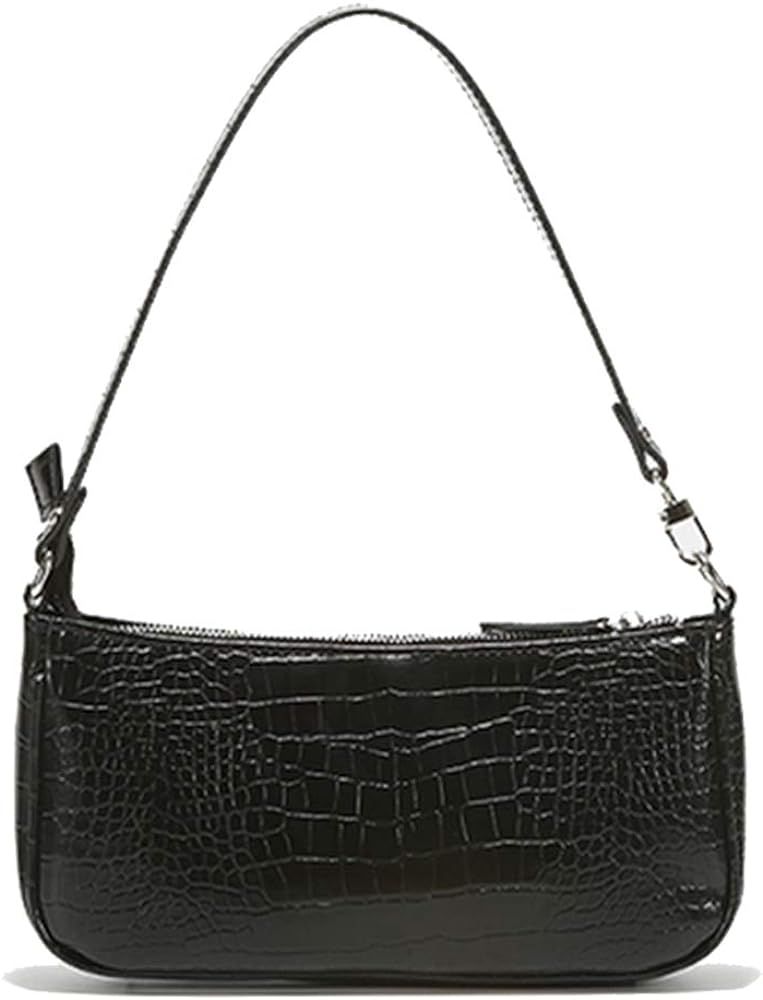 Barabum Retro Classic Clutch Shoulder Tote HandBag with Zipper Closure for Women | Amazon (US)