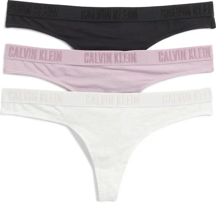 Calvin Klein Logo Thong - Pack of 3 | Nordstromrack | Nordstrom Rack