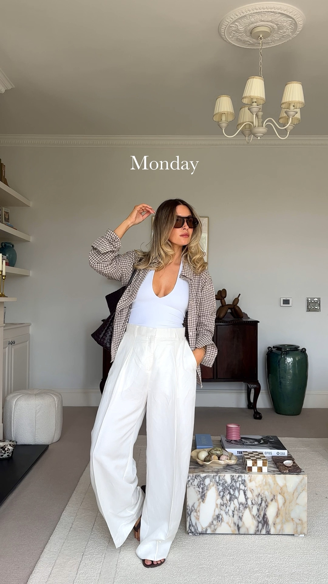 MONDAY; Top & shirt linked. Trousers are old H&M so have linked similar. 

TUESDAY; dress is linked, bag is vintage.

WEDNESDAY; linked. 

THURSDAY; linked. 

FRIDAY; Top is Massimo Dutti but I can’t seem to find it anymore! Trousers are vintage. 

SATURDAY; linked.

SUNDAY; linked. 