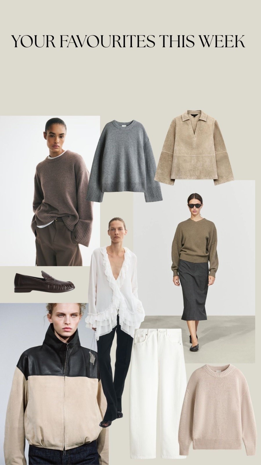Your Favourites this week! 

Autumn Style, Autumn Fashion, Outfit Inspiration, Autumn Jacket, Loafers, Knitwear, Jeans

#LTKuk #LTKautumn #LTKeurope