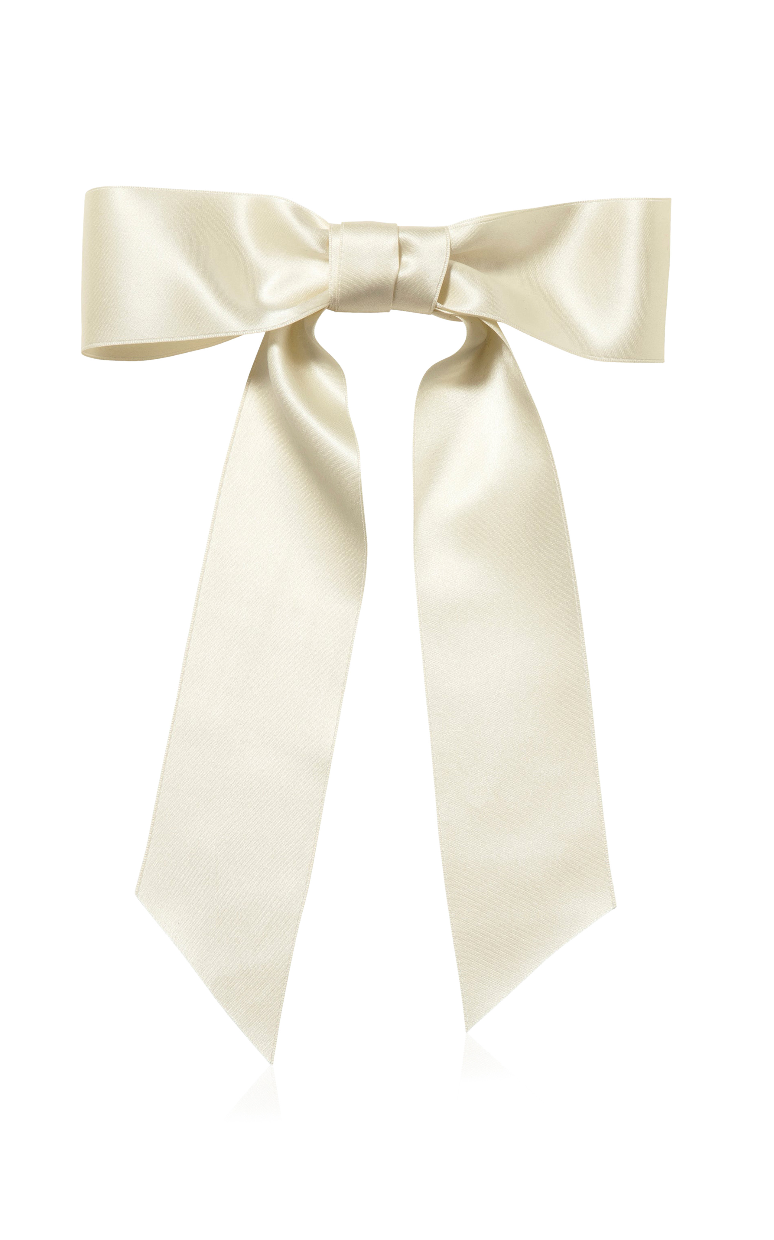 Virginia Silk Bow Hair Clip | Moda Operandi (Global)