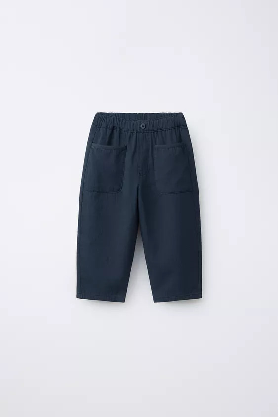 STRAIGHT FIT TROUSERS WITH POCKETS | Zara UK