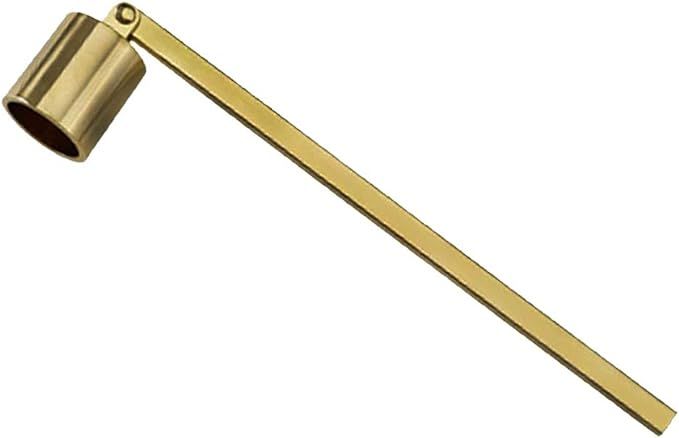 Tim&Lin Gold Candle Snuffer Accessory - Stainless Steel Polished Candle Extinguisher Snuffer Acce... | Amazon (US)