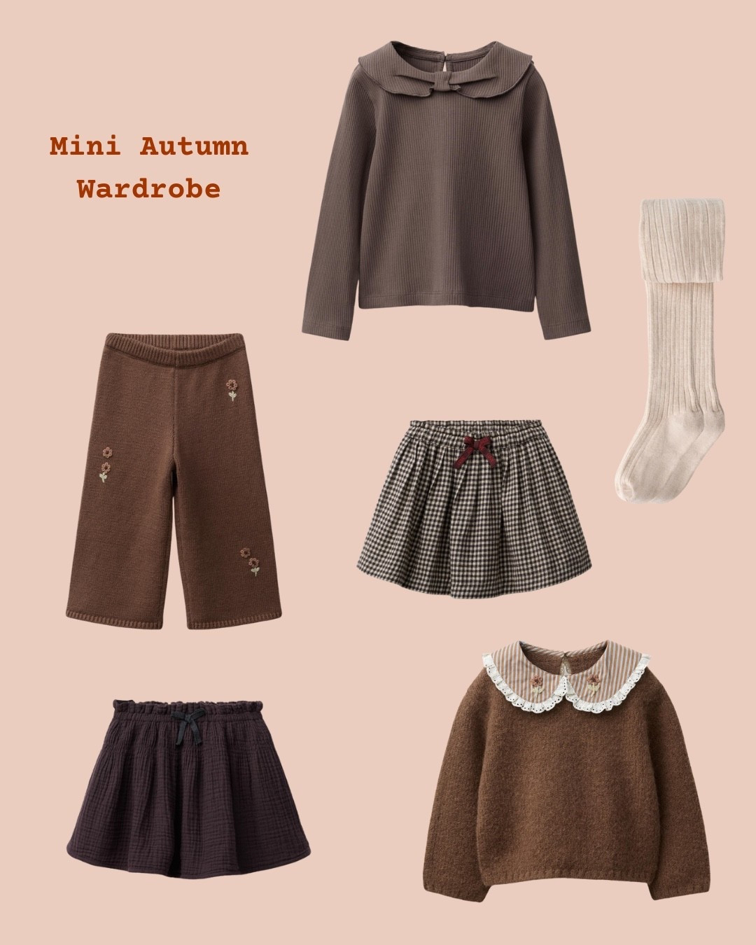 I always get so many questions about Alf’s and Ada’s clothes and I just did a big Autumn Winter 2025 shop on Zara kids so I thought I would link everything! This is Ada’s haul They have some absolutely gorgeous autumnal pieces for girls (or boys), I’m loving the brown knitted vibe and the Peter Pan collars are just to die for 🥹 the little gingham skirt is definitely a favourite and I love that the brown skirt is a skirt so they can still have fun and play - very practical!

#LTKkids #LTKautumn #LTKuk
