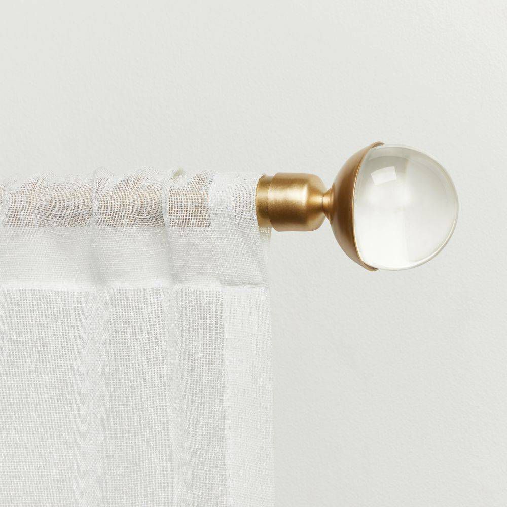 Adjustable Eleanor Curtain Rod and Finial Set - Exclusive Home | Target