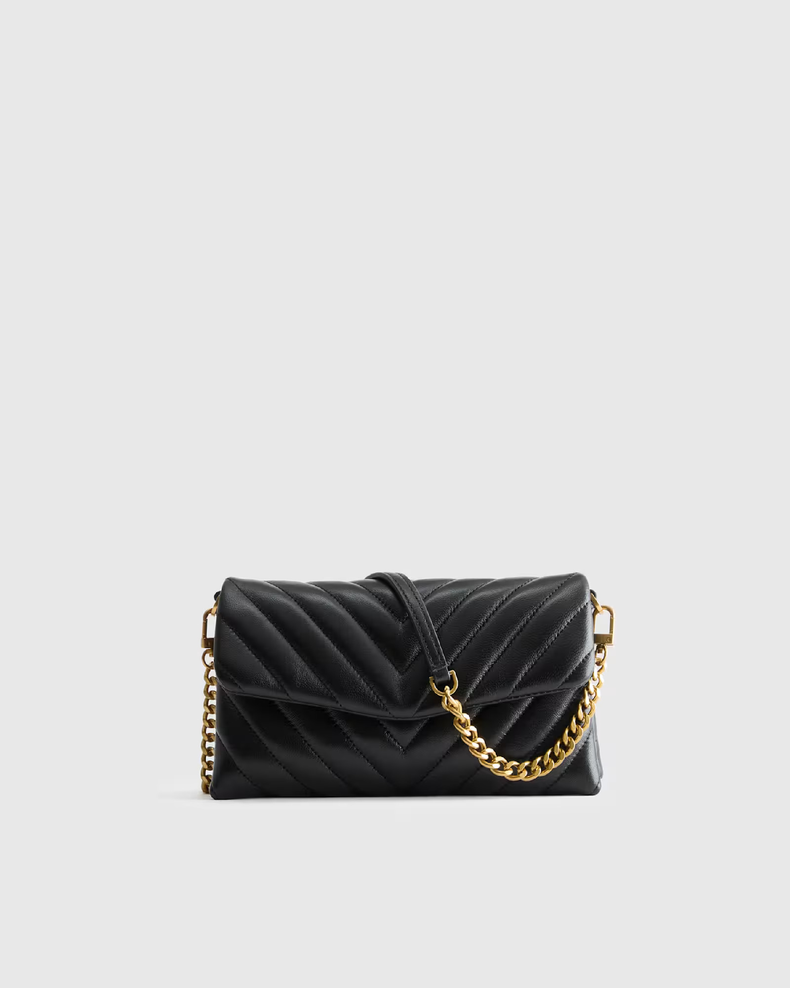 Italian Leather Quilted Wallet Crossbody | Quince