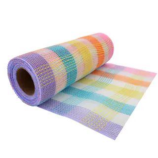 9.5" x 18ft. Bright Stripes Mesh by Celebrate It® Easter | Michaels | Michaels Stores