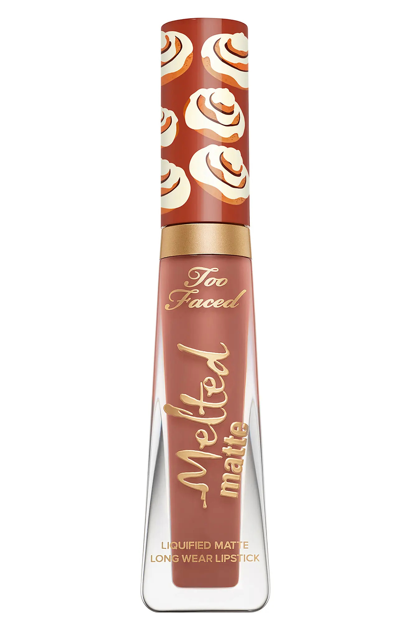 Too Faced Cinnamon Swirl Melted Matte Longwear Lipstick - Brown | Nordstrom
